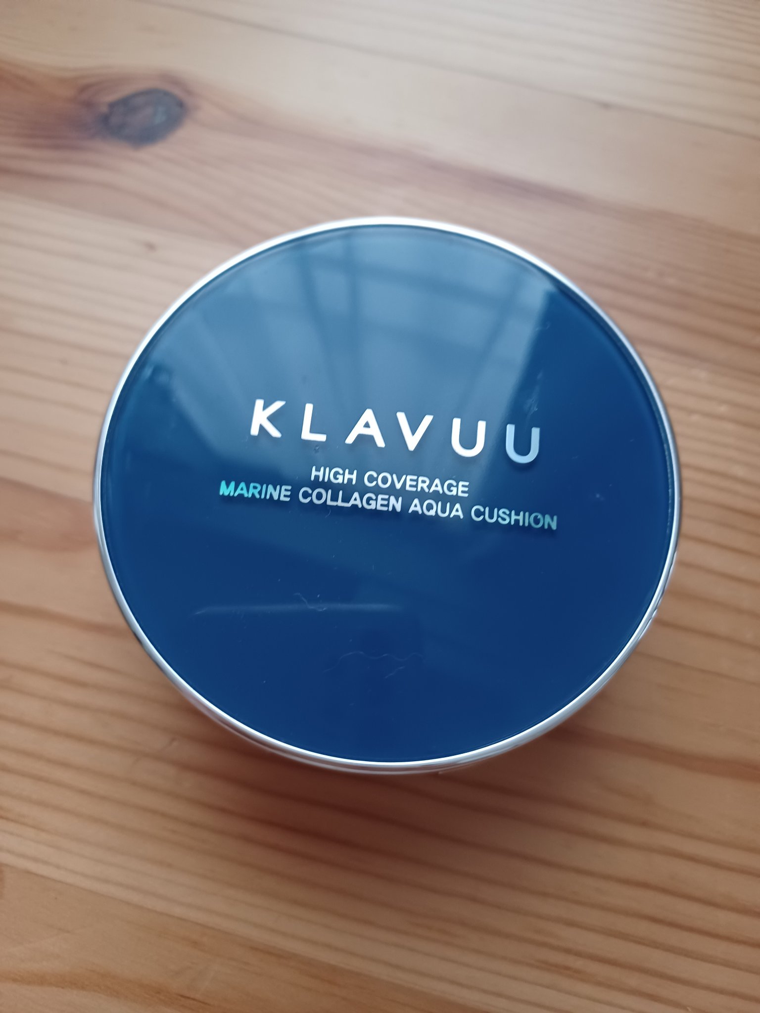 ブルーパールマリンコラーゲンアクアクッション/KLAVUU/クッションファンデーションを使ったクチコミ（2枚目）