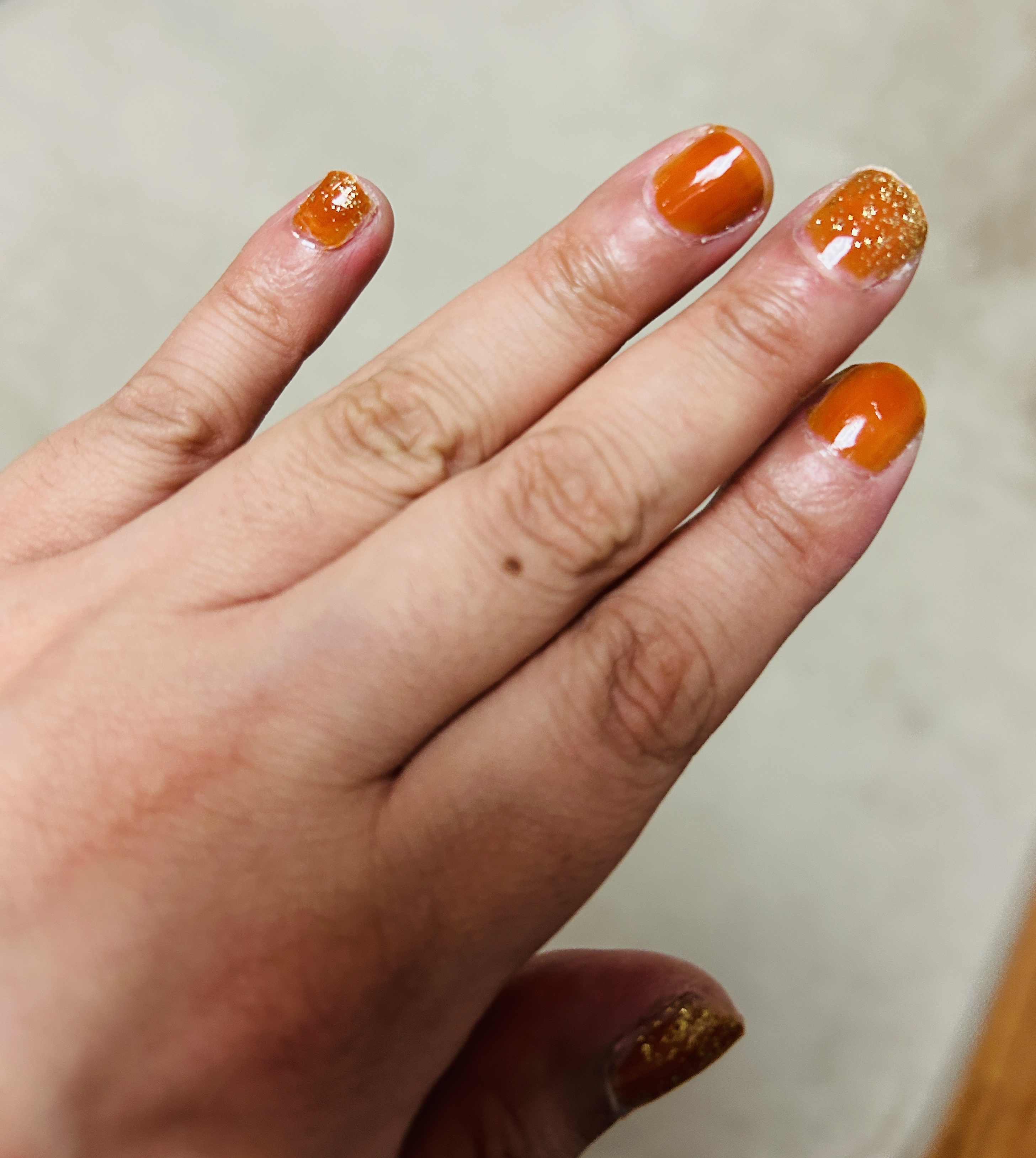 ネイルポリッシュ 04：サンセットオレンジ＜限定色＞/sopo/マニキュアを使ったクチコミ（1枚目）