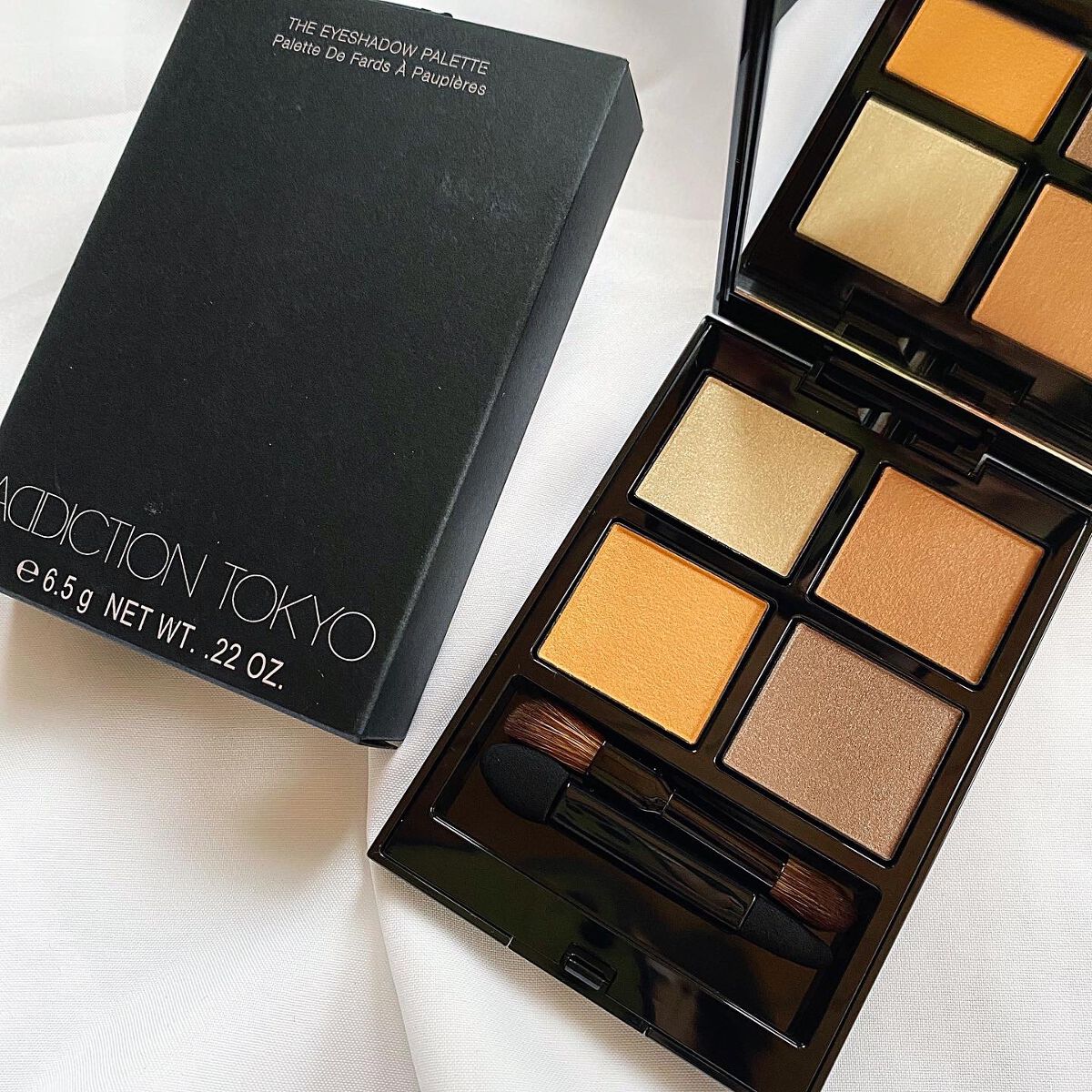 アディクション　ザ アイシャドウ パレット 010 Chic Mustard/ADDICTION/アイシャドウパレットを使ったクチコミ（1枚目）