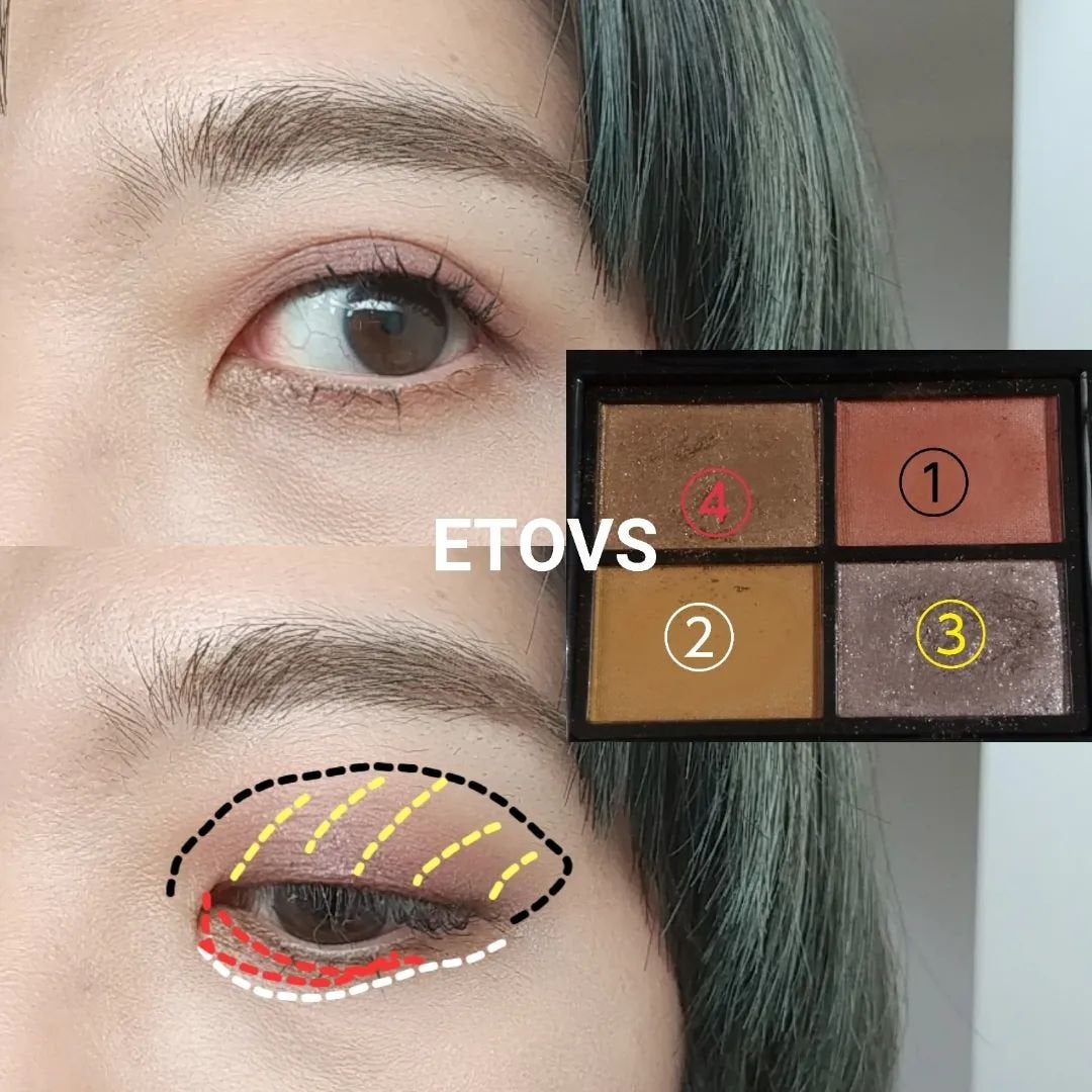 ミネラルクラッシィシャドー/エトヴォス/アイシャドウパレットを使ったクチコミ(5枚目)