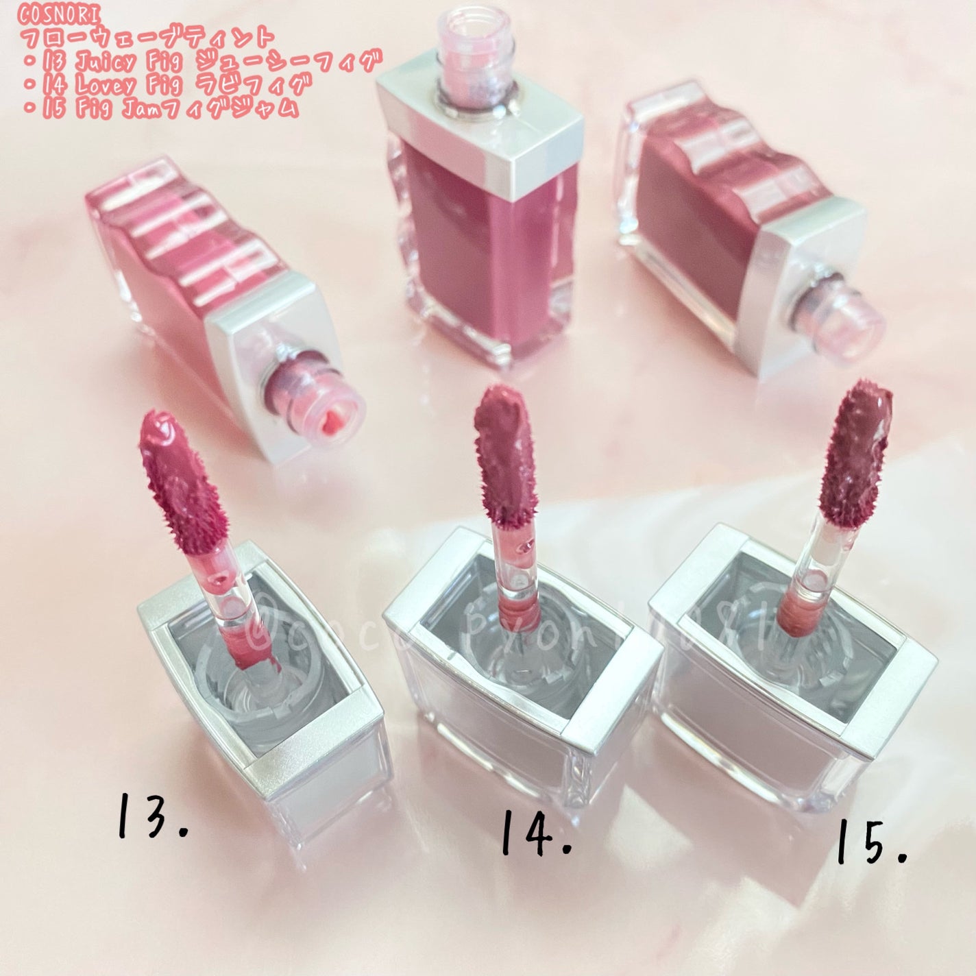 フローウェーブティント/COSNORI/リップティントを使ったクチコミ(5枚目)