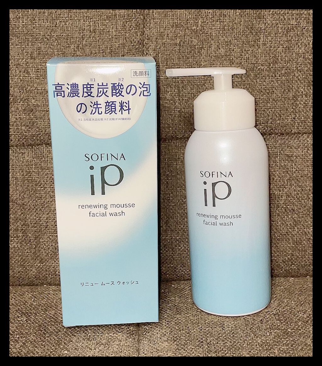 ソフィーナ iP リニュー ムース ウォッシュ/SOFINA iP/泡洗顔を使ったクチコミ(1枚目)