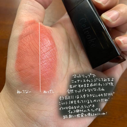 ディグニファイド リップス/Celvoke/口紅を使ったクチコミ(4枚目)