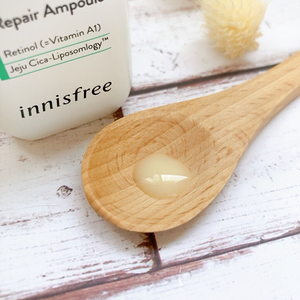 レチノール　シカ　リペア　セラム/innisfree/美容液を使ったクチコミ（2枚目）