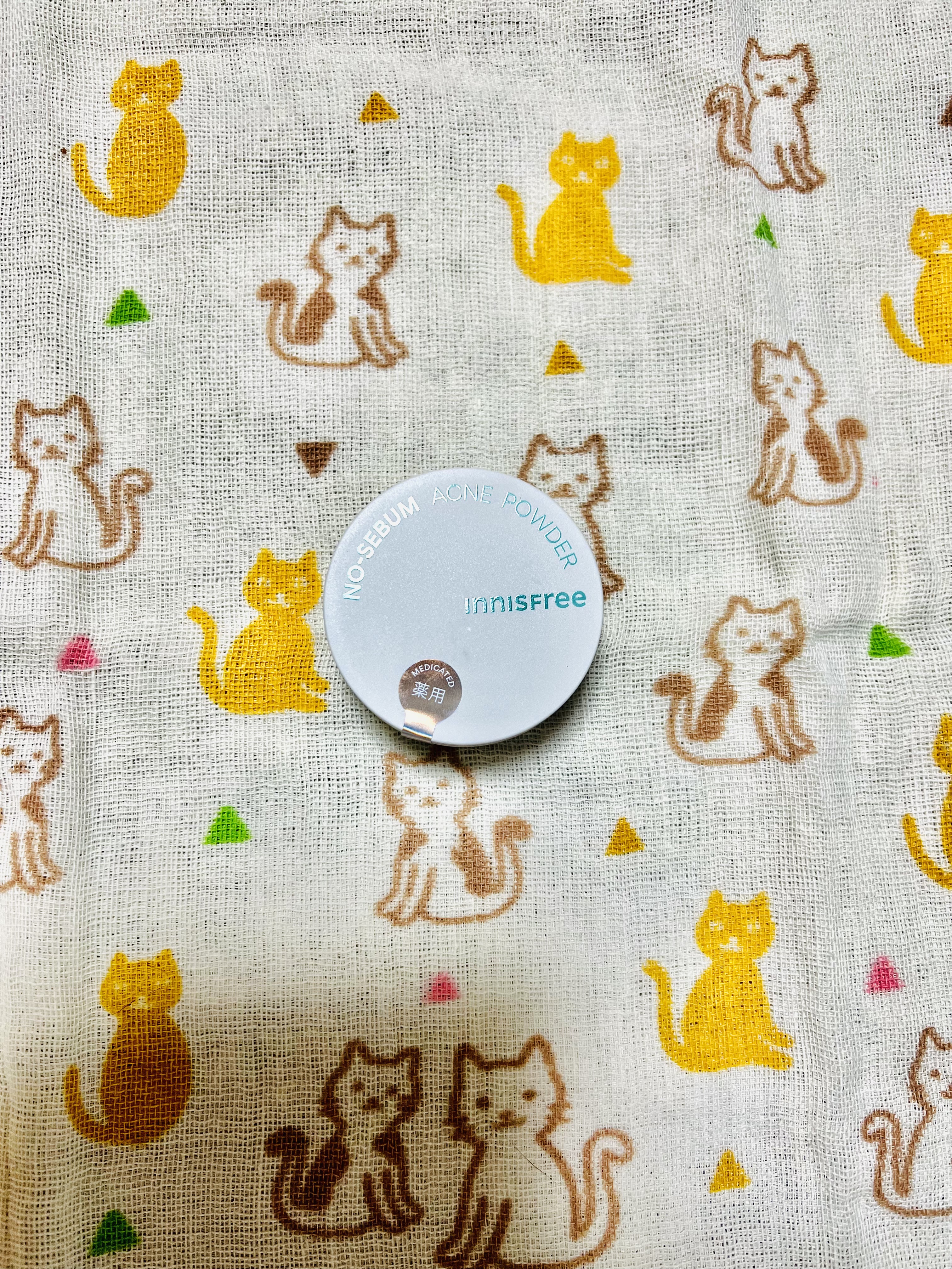 薬用 ノーセバム アクネパウダー/innisfree/フェイスパウダーを使ったクチコミ（1枚目）