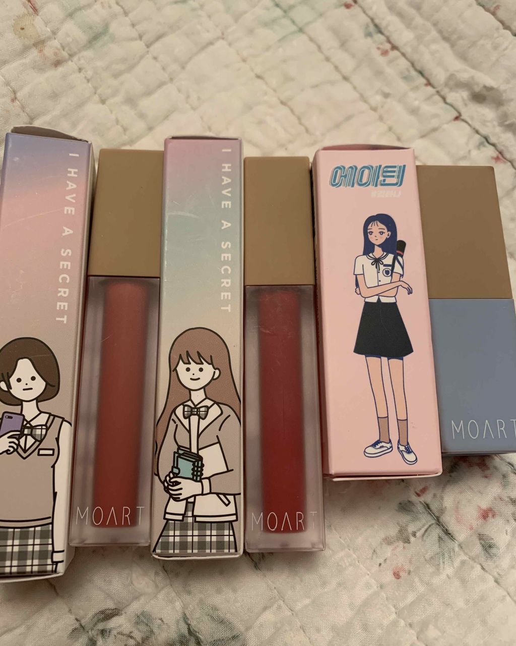 モアート ベルベットリップスティック/MOART/口紅を使ったクチコミ(1枚目)