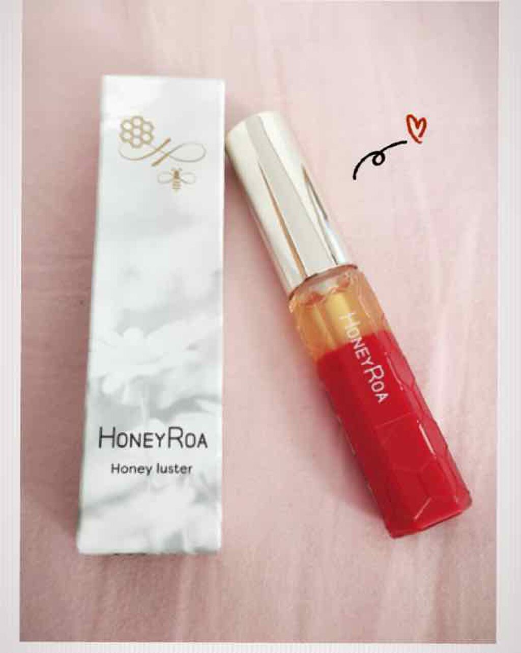 ハニーラスター r/ROAlív/リップグロスを使ったクチコミ(1枚目)