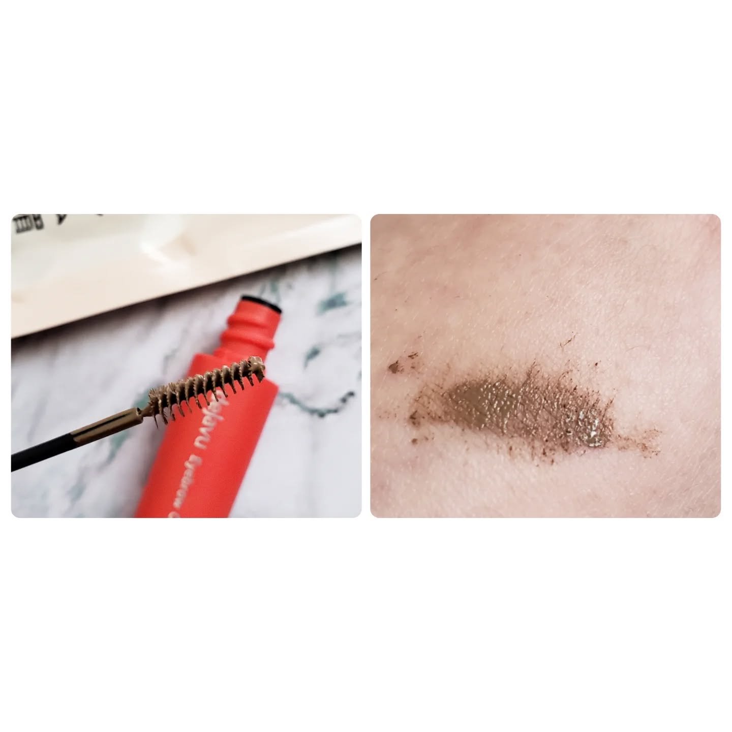 フィルム眉カラー/デジャヴュ/眉マスカラを使ったクチコミ（2枚目）