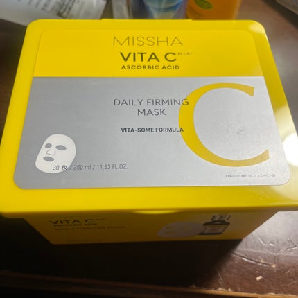 ミシャ ビタシープラス デイリーマスク【日本処方】/MISSHA/シートマスク・パックを使ったクチコミ(1枚目)