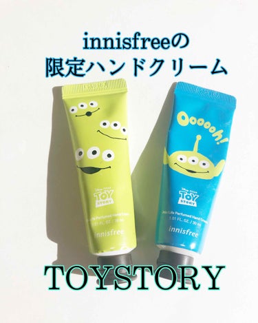 トイ・ストーリーデザイン製品 チェジュライフパフュームド ハンドクリーム/innisfree/その他を使ったクチコミ（1枚目）