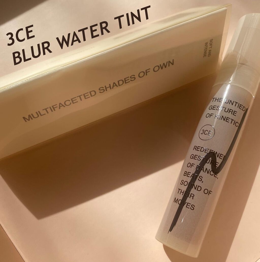 3CE ブラー ウォーターティント/3CE/リップティントを使ったクチコミ(1枚目)
