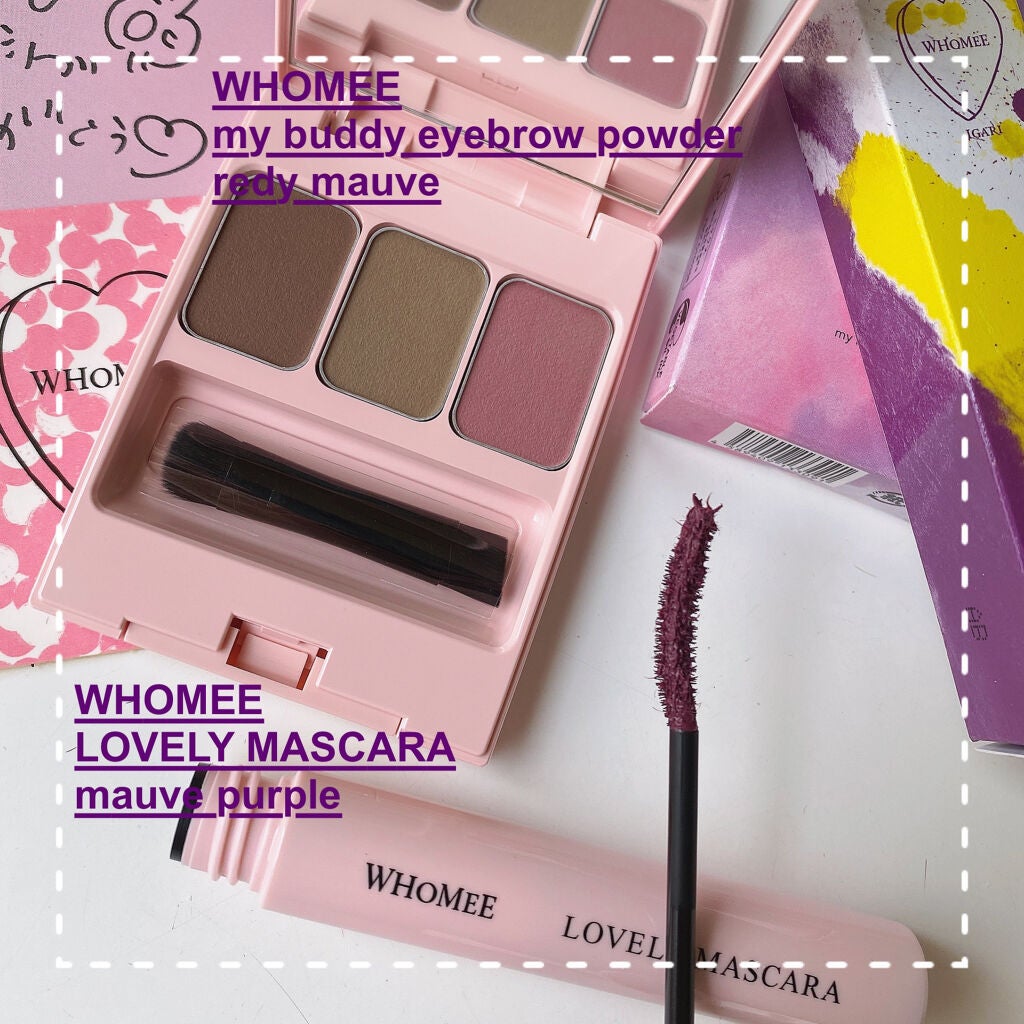 フーミー アイブロウパウダー/WHOMEE/パウダーアイブロウを使ったクチコミ(1枚目)