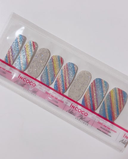 INCOCO インココ マニキュアシート/インココ/ネイルシールを使ったクチコミ(4枚目)