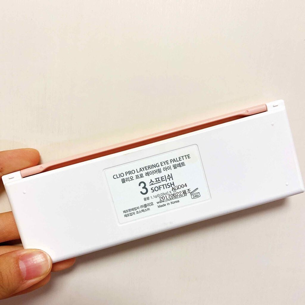 プロレイヤリングアイパレット/CLIO/アイシャドウパレットを使ったクチコミ(4枚目)