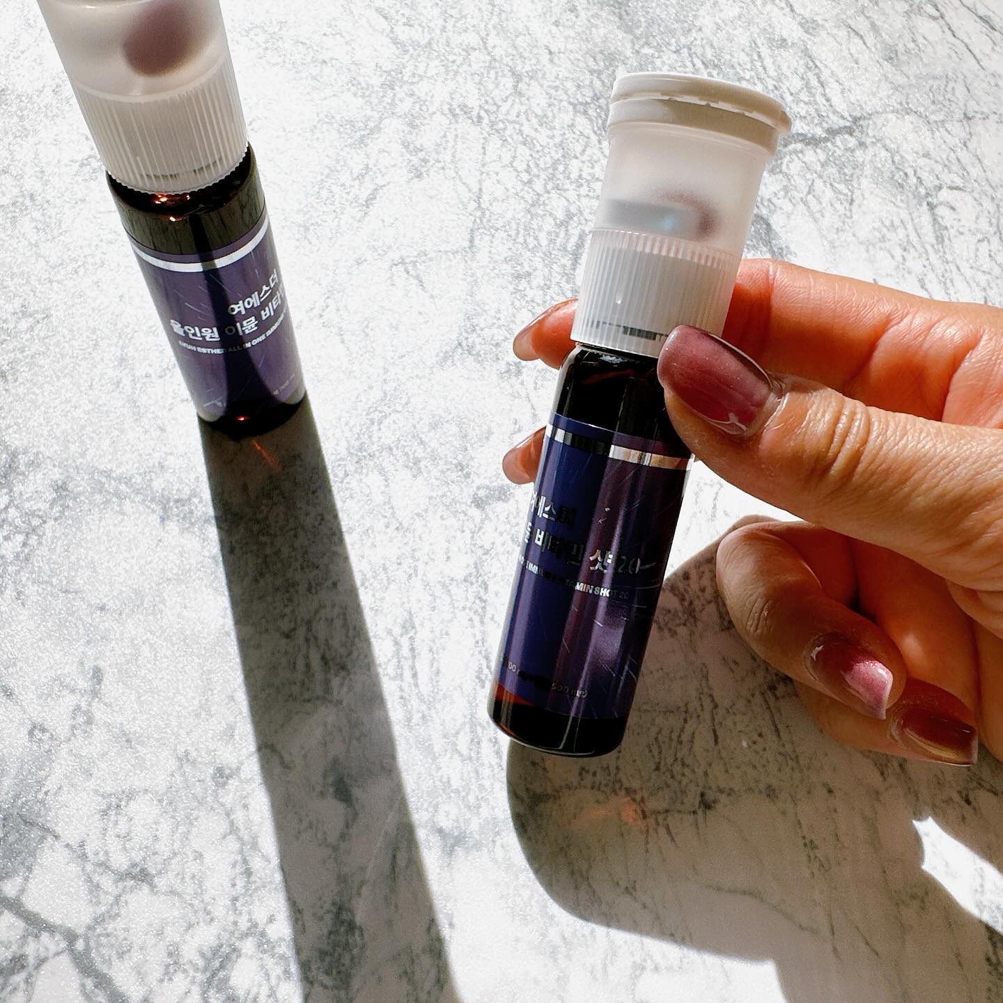 ヨエスターオールインワンイミューンビタミンショット20/ESTHER FORMULA/健康サプリメントを使ったクチコミ（2枚目）