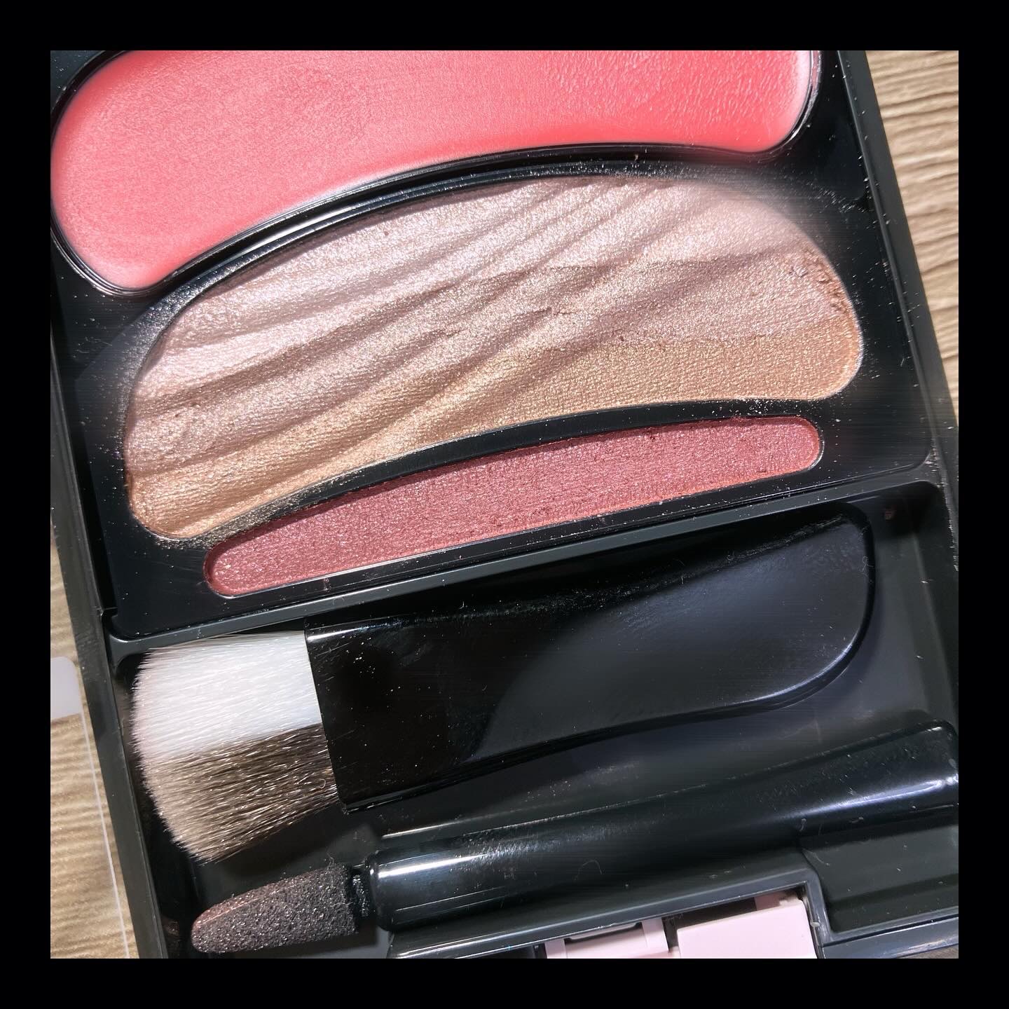 ブラシひと塗りシャドウN 15 レッド系/オーブ/アイシャドウパレットを使ったクチコミ（1枚目）