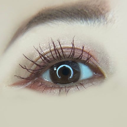 ネオサイトワンデー リングUV モーヴブラウン/Aire/ワンデー(1DAY)カラコンを使ったクチコミ(2枚目)