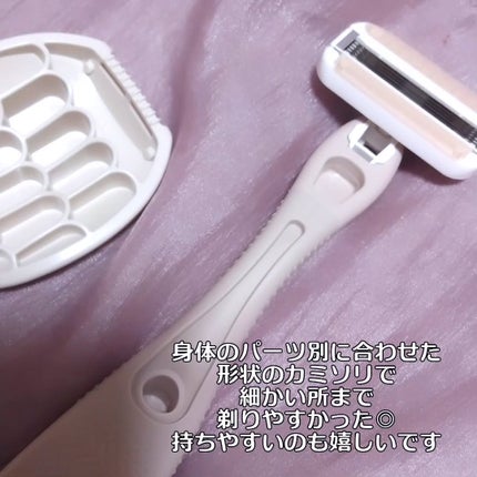 miness わき用カミソリ/貝印/シェーバーを使ったクチコミ(5枚目)
