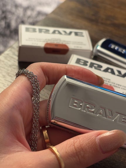 リップスリーク ロングストラップセット/BRAYE/口紅を使ったクチコミ(4枚目)