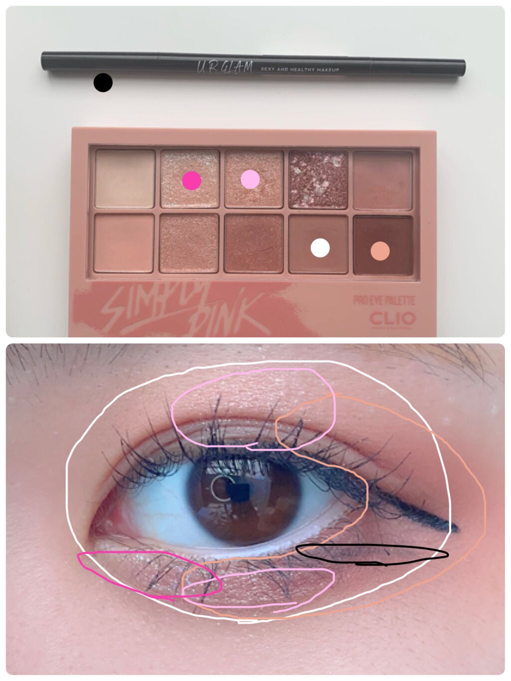 プロ アイ パレット/CLIO/アイシャドウパレットを使ったクチコミ(2枚目)