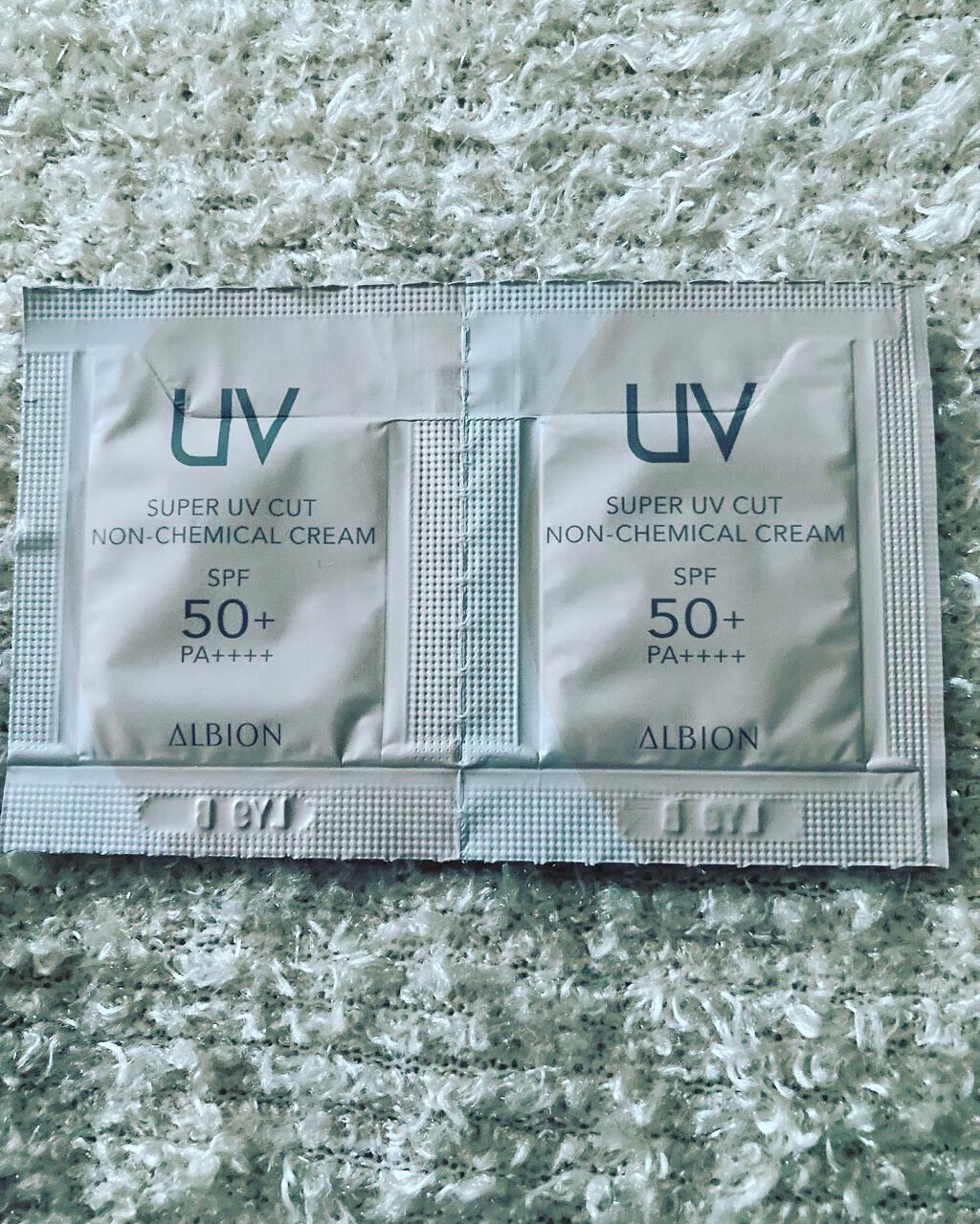 スーパー UV カット ノンケミカル クリーム/ALBION/日焼け止めクリームを使ったクチコミ(2枚目)