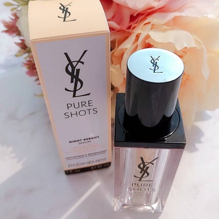 ピュアショット ナイト リチャージセラム 50mL /YVES SAINT LAURENT BEAUTE/美容液を使ったクチコミ(2枚目)