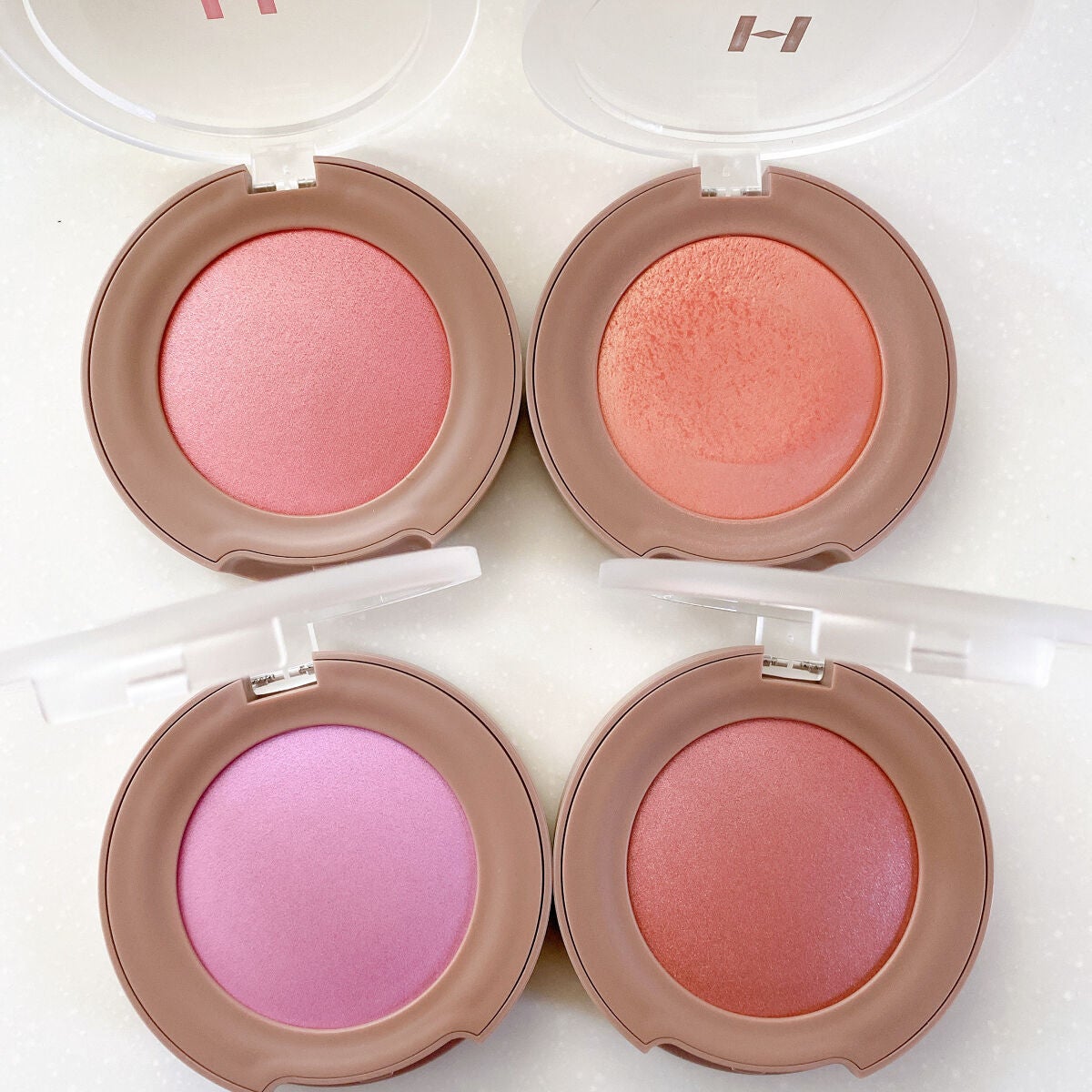 トゥルーディメンショングロウチーク/hince/パウダーチークを使ったクチコミ(2枚目)