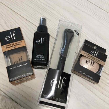 ベイクド ハイライター & ブラッシュ/e.l.f. Cosmetics/パウダーハイライトを使ったクチコミ（1枚目）