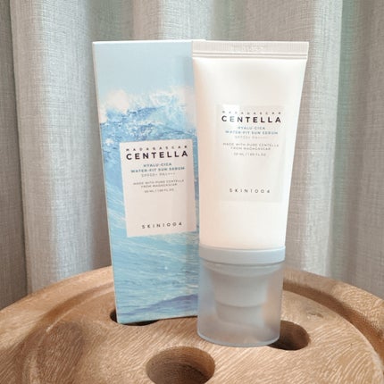 ヒアルーシカ ウォーターフィット サンセラム/SKIN1004/日焼け止めローションを使ったクチコミ(1枚目)