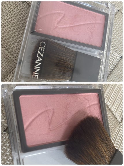 チークブラッシュ/CEZANNE/パウダーチークを使ったクチコミ(1枚目)