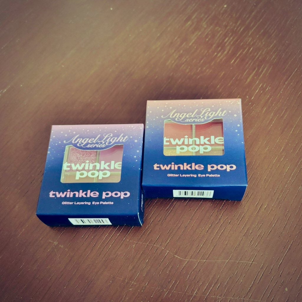 グリッターレイヤリングアイシャドウパレット/TWINKLE POP/アイシャドウパレットを使ったクチコミ(1枚目)