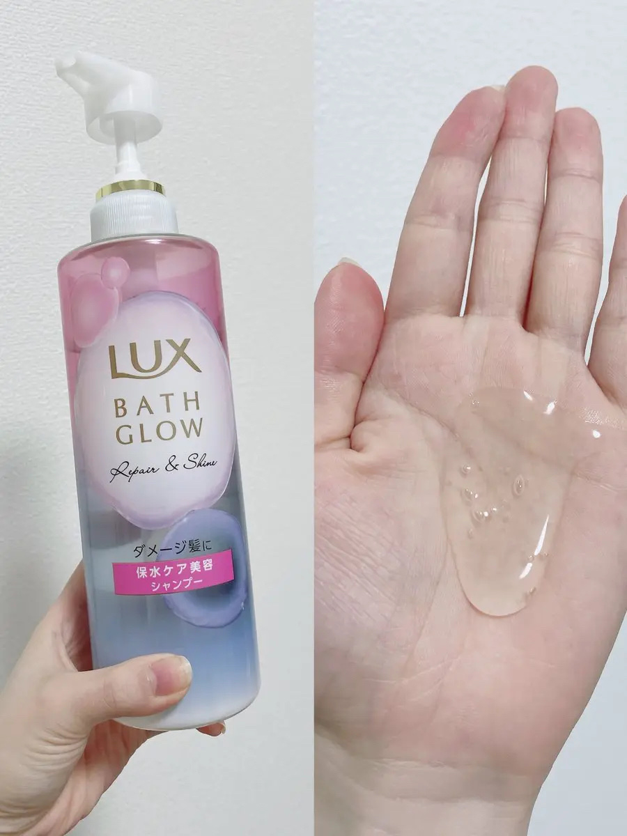ラックス バスグロウ リペア＆シャイン ヘアブースター/LUX/洗い流すヘアトリートメントを使ったクチコミ（2枚目）