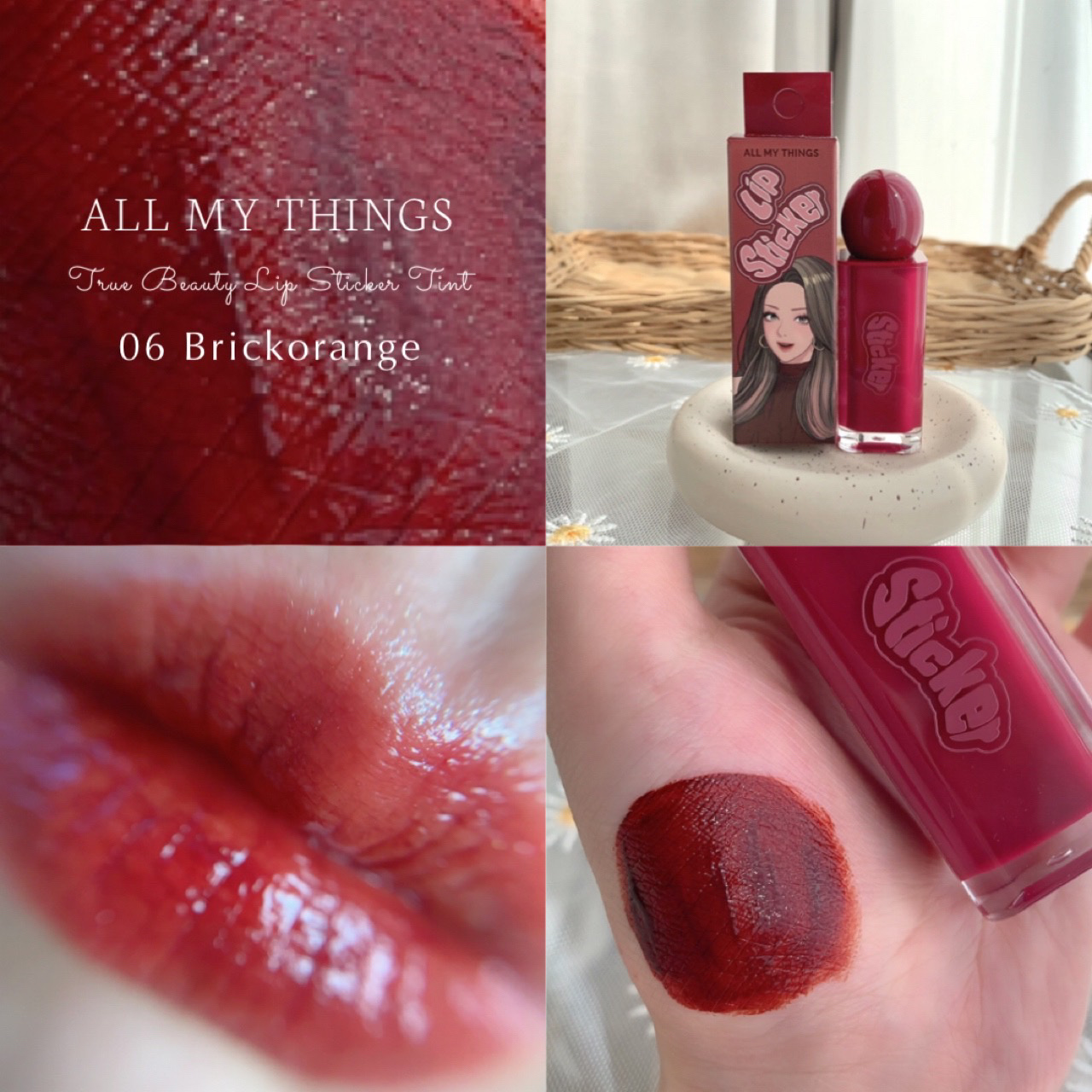 2024年秋新作リップティント】オールマイシングス リップスティッカー