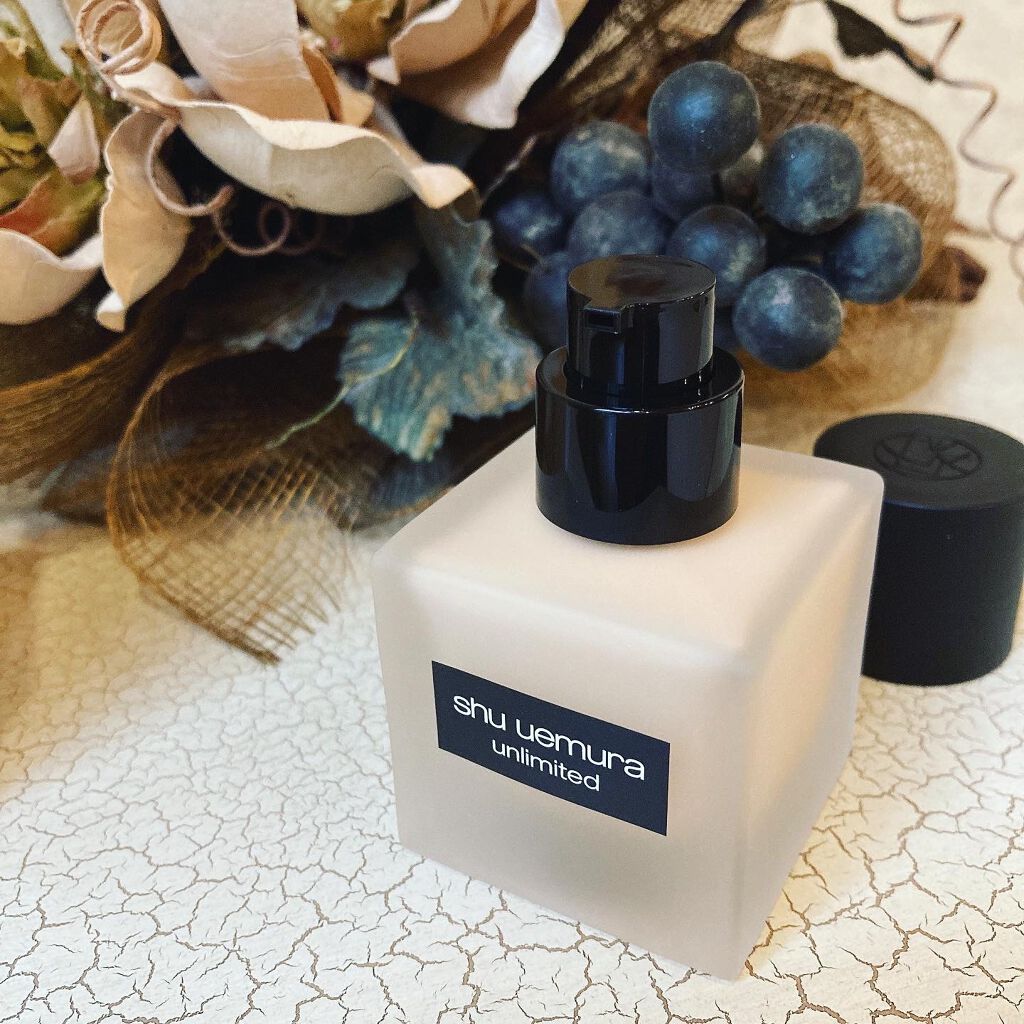 (旧)アンリミテッド ラスティング フルイド/shu uemura/リキッドファンデーションを使ったクチコミ(3枚目)