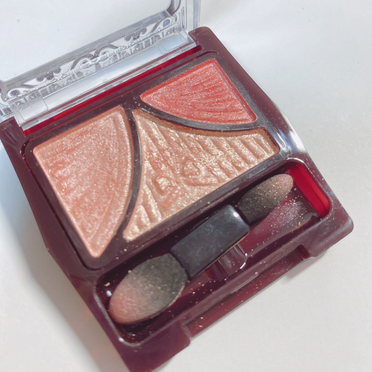 ジューシーピュアアイズ/キャンメイク/アイシャドウパレットを使ったクチコミ（2枚目）