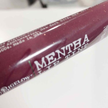 C.O. BIGELOW Mentha Lip Tintのクチコミ「C.O. BIGELOW
Mentha Lip Tint バイオレットミント

こちらはほんの.....」（3枚目）