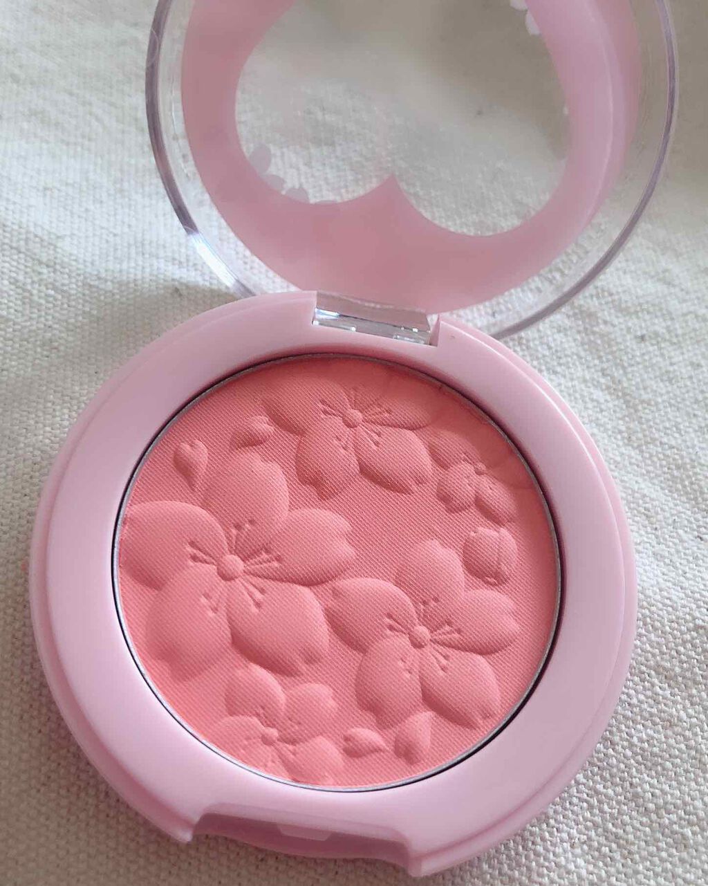 ハート ブロッサムチーク/ETUDE/パウダーチークを使ったクチコミ(2枚目)