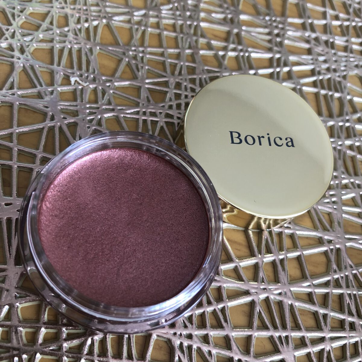 美容液ケアアイシャドウ 104 プリズムバーガンディ/Borica/ジェル・クリームアイシャドウを使ったクチコミ（3枚目）