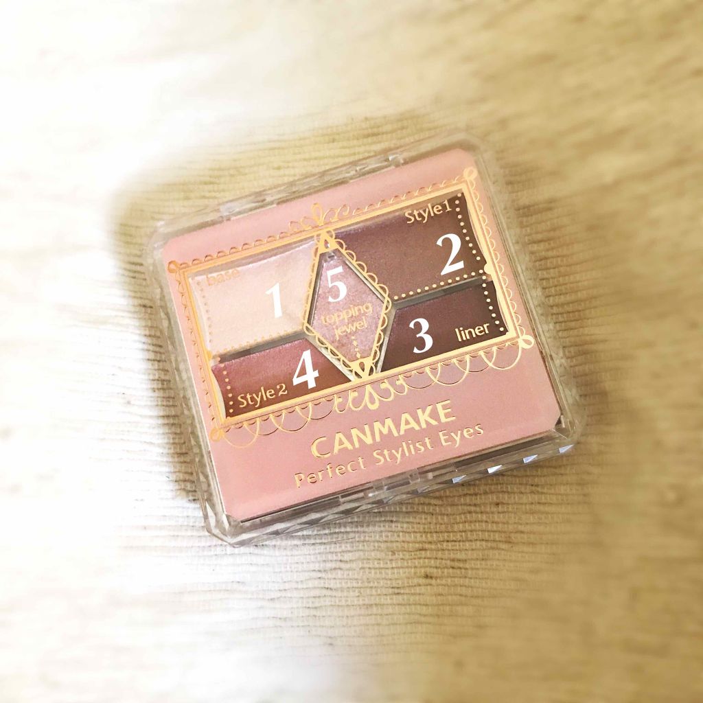 【旧品】パーフェクトスタイリストアイズ/キャンメイク/アイシャドウパレットを使ったクチコミ(1枚目)