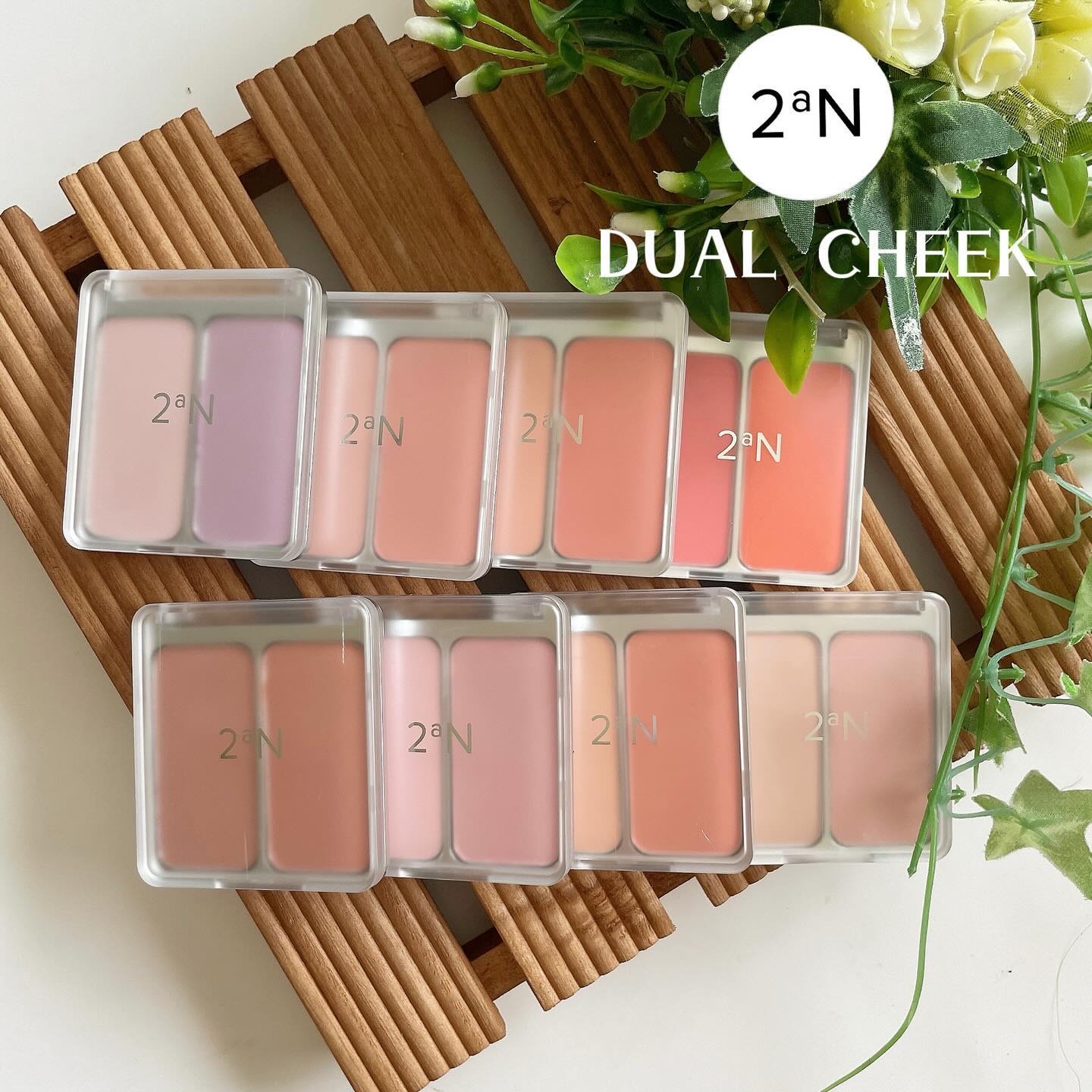 デュアルチーク 【旧】04 ホットリビングコーラル/2aN/パウダーチークを使ったクチコミ（1枚目）