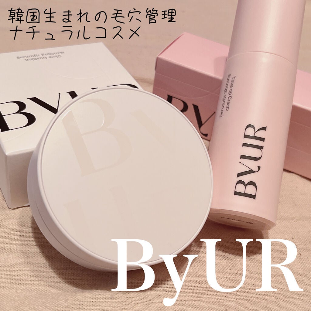 セラムフィット フルカバー グロークッション/ByUR/クッションファンデーションを使ったクチコミ(1枚目)