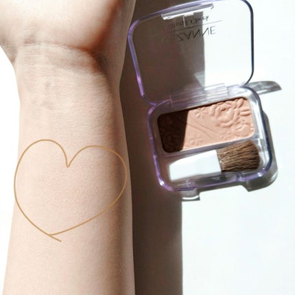 ナチュラル チークN/CEZANNE/パウダーチークを使ったクチコミ(4枚目)