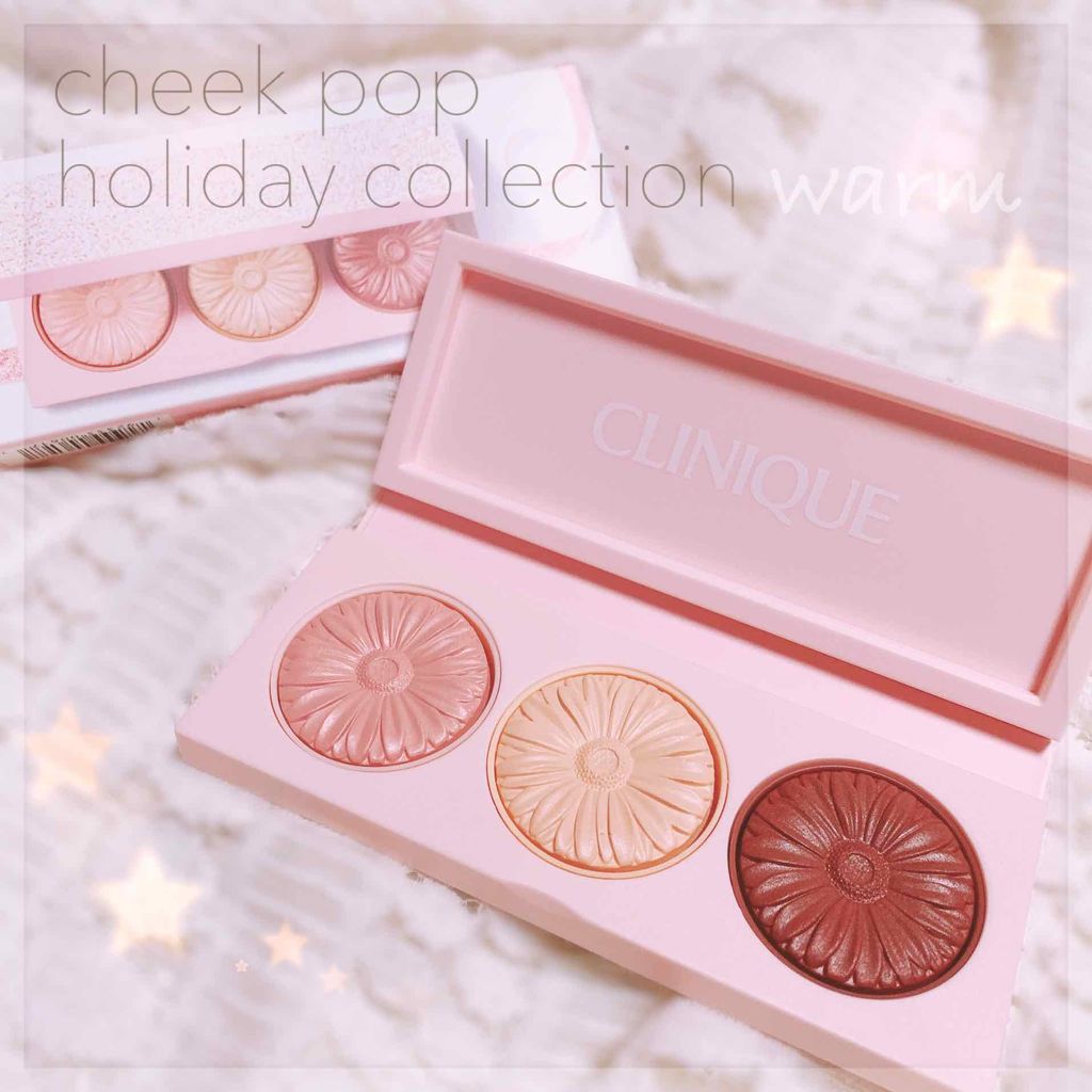 チーク ポップ ホリデイ コレクション/CLINIQUE/パウダーチークを使ったクチコミ(1枚目)