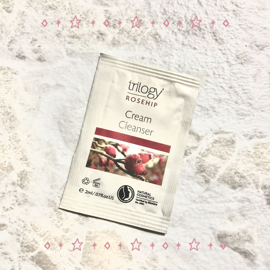 クリームクレンザー/trilogy/洗顔フォームを使ったクチコミ（1枚目）
