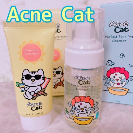 Calamine Suncream/Acne Cat/日焼け止めクリームを使ったクチコミ(1枚目)
