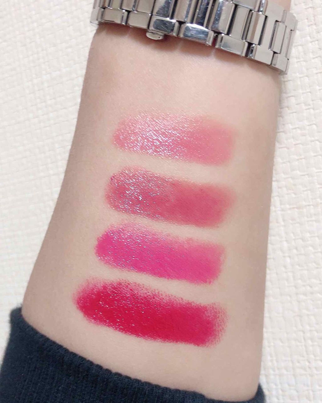 ルージュ ヴォリュプテ シャイン/YVES SAINT LAURENT BEAUTE/口紅を使ったクチコミ(2枚目)