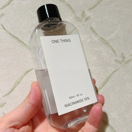 ナイアシンアミド化粧水/ONE THING/化粧水を使ったクチコミ(1枚目)