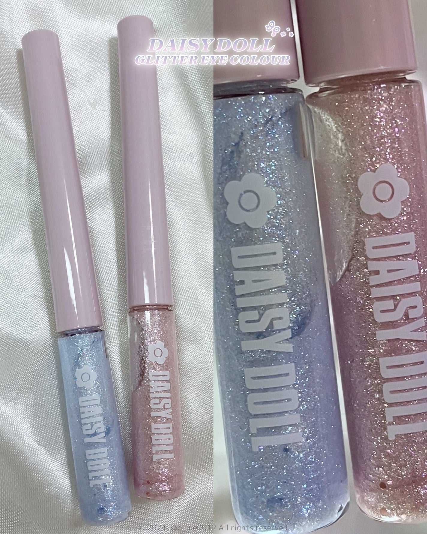 グリッターアイカラー/DAISY DOLL by MARY QUANT/グリッターを使ったクチコミ(2枚目)