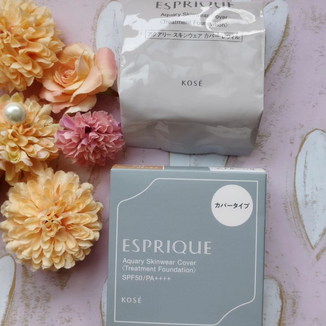 アクアリー スキンウェア カバー/ESPRIQUE/クッションファンデーションを使ったクチコミ(5枚目)