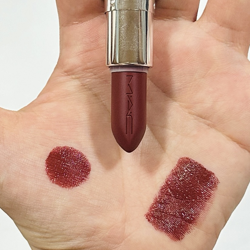 マキシマル スリーク サテン リップスティック/M・A・C/口紅を使ったクチコミ（2枚目）